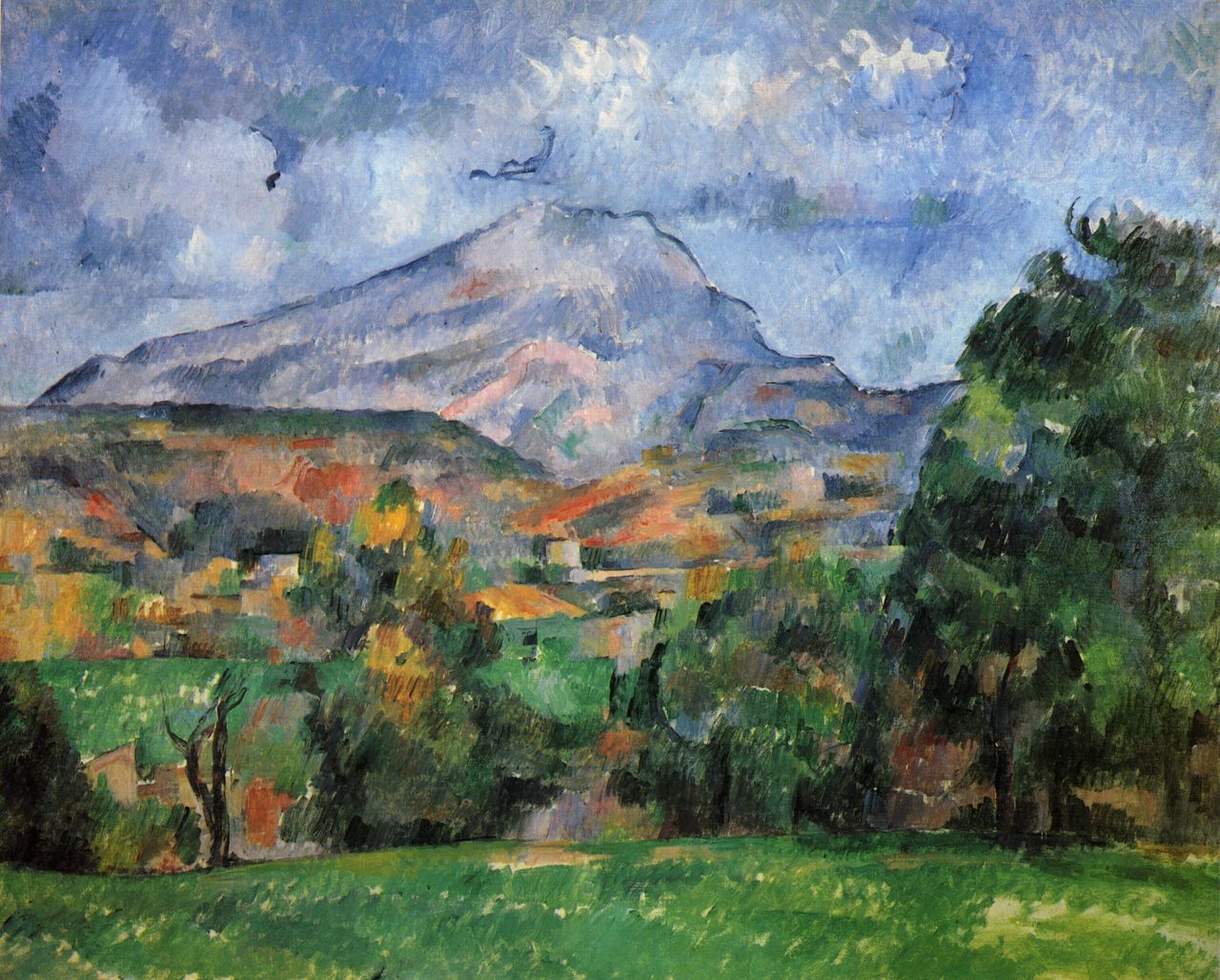 Montagne Sainte Victoire van Paul Cézanne (1839–1906), een van de te veilen werken uit de collectie van Paul Allen.
