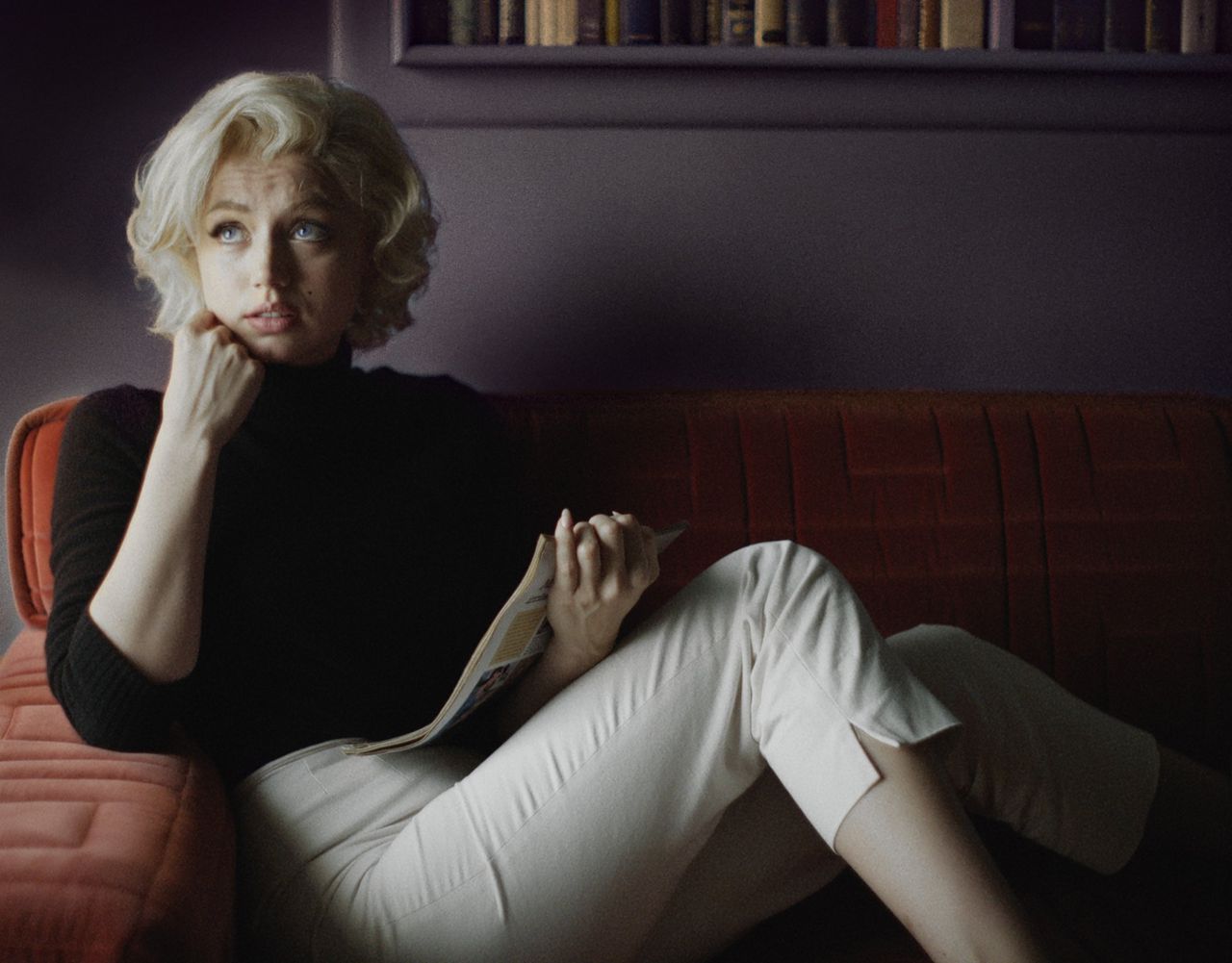 Ana de Armas als Marilyn Monroe in ‘Blonde’.