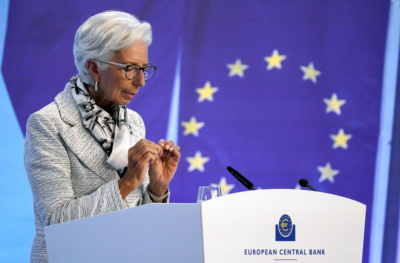 Volgens president Christine Lagarde van de ECB was het rentebesluit unaniem.