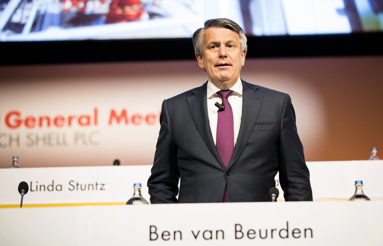 Shell-topman Ben van Beurden.
