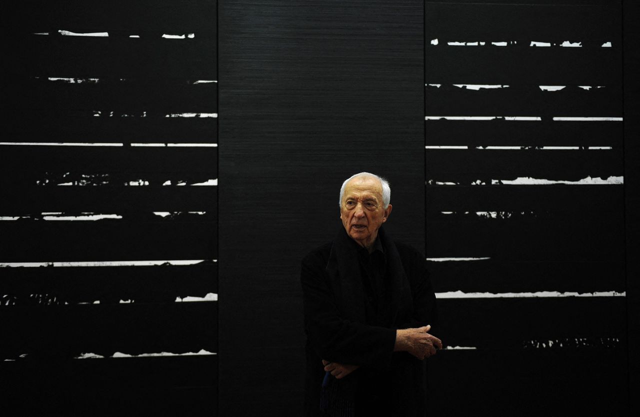 Pierre Soulages in 2010.