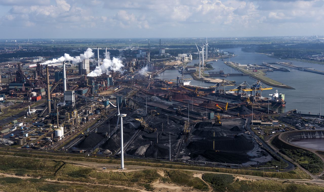 Tata Steel in IJmuiden.