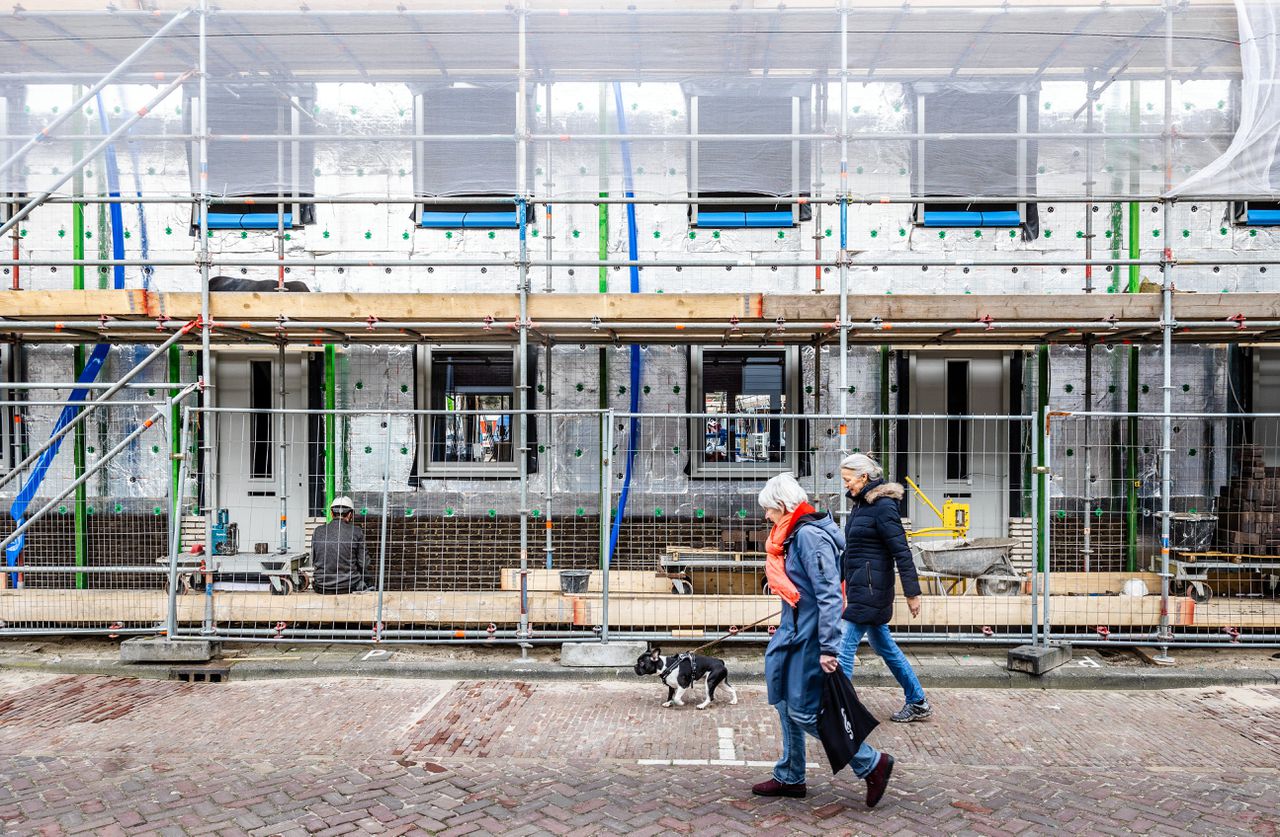 Woningbouw in het centrum van Dordrecht.