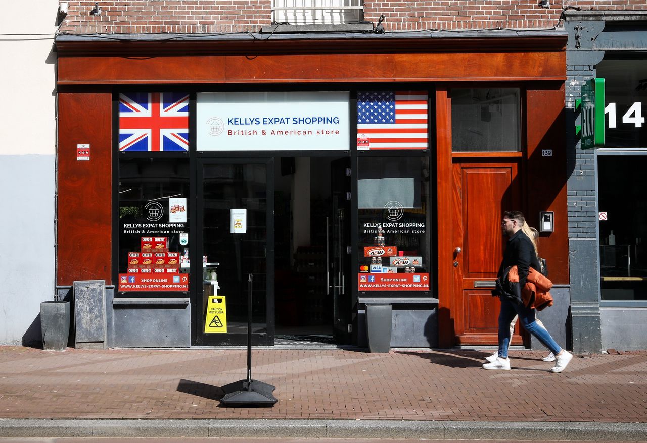 Kelly’s Expat Store in Amsterdam.