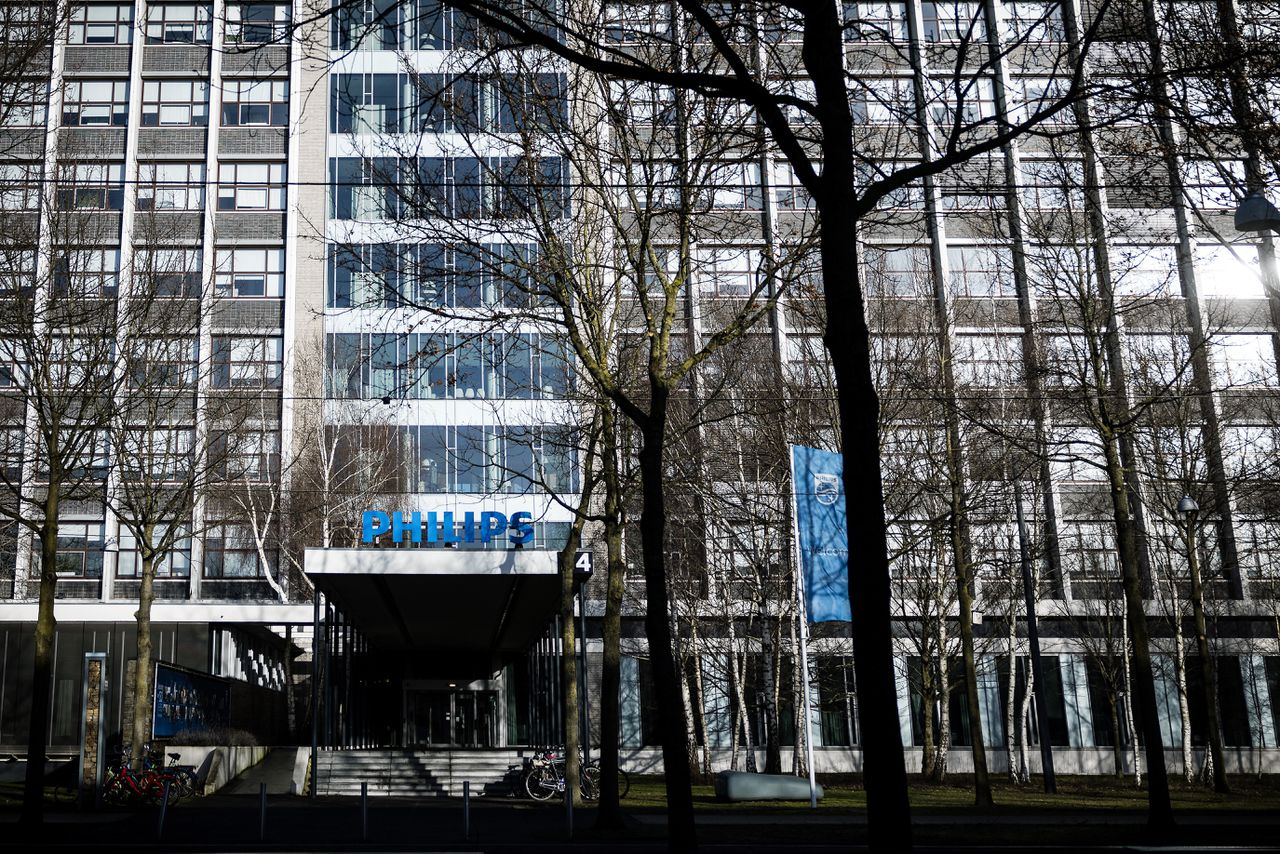 Het Philipsgebouw op de High Tech Campus te Eindhoven.
