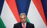 <strong>De Hongaarse premier Viktor Orbán </strong>op dinsdag in Boedapest.