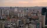 Hoogbouw in Istanbul, metropool aan de Bosporus met 16 miljoen inwoners. 